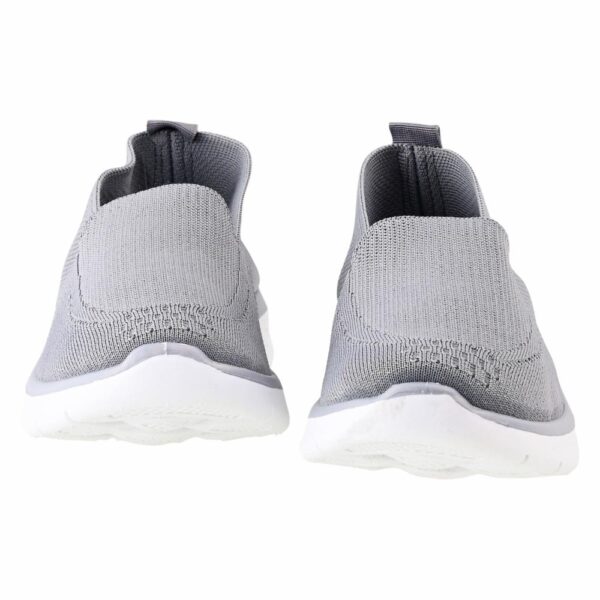 Zapato Mocasín Gris Con Suela Blanca MGX BASIC - Imagen 2