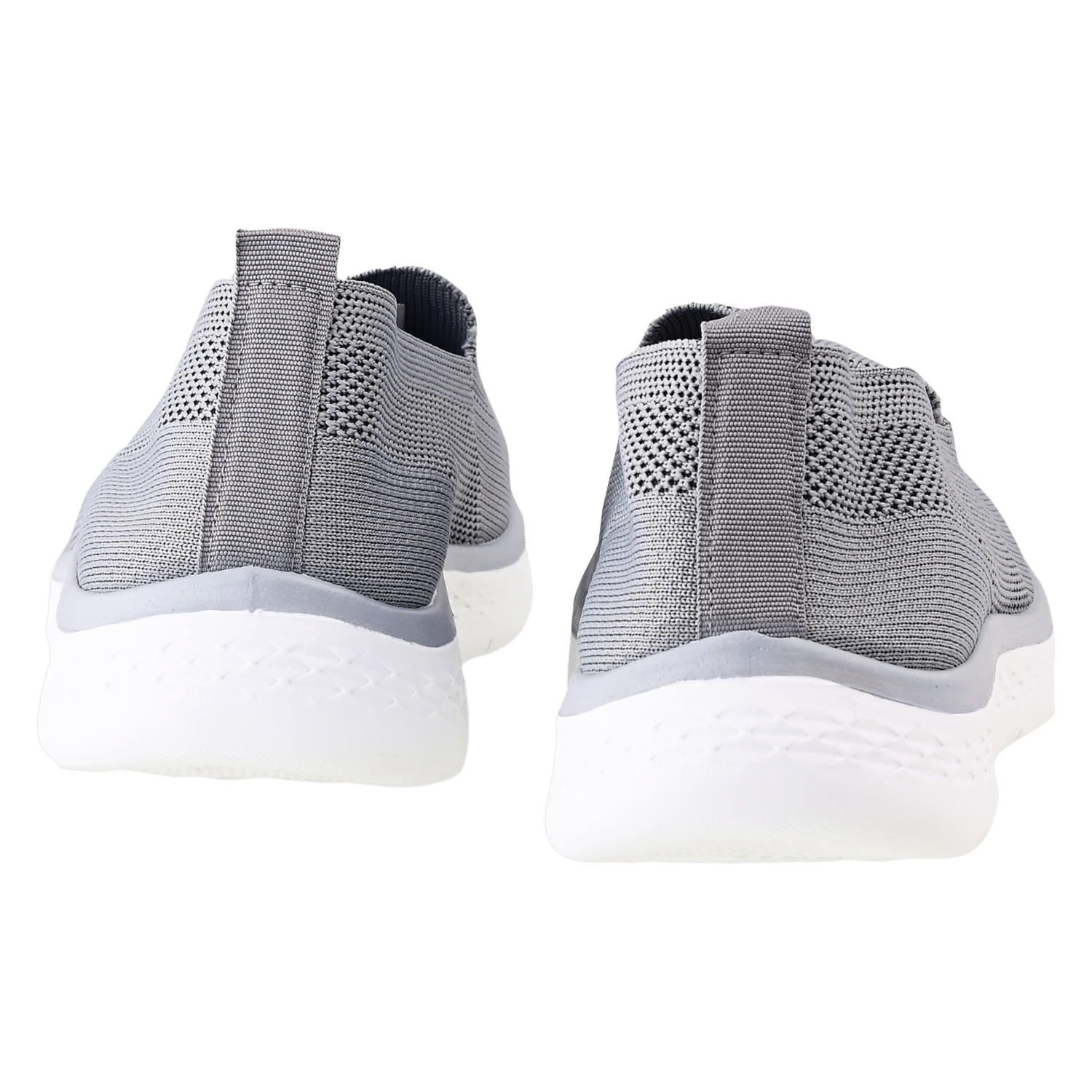 Zapatos Mocasín Gris Con Suela Blanca MGX BASIC