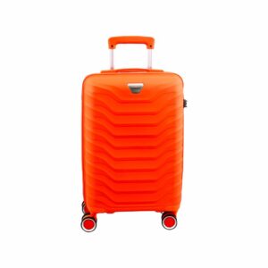 Maleta De Viaje Trolley Naranja TRANSWORLD 50  Cm