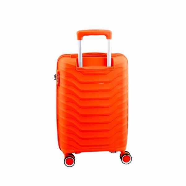 Maleta De Viaje Trolley Naranja TRANSWORLD LUGGAGE 50  Cm - Imagen 3
