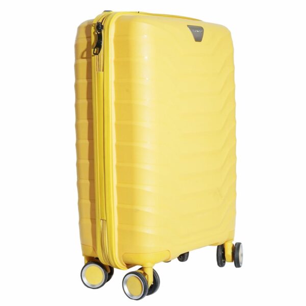 Maleta Trolley Amarillo TRANSWORLD LUGGAGE 50 CM - Imagen 2