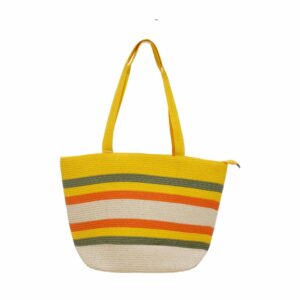 Bolso Playa Tejido A Rayas YIWU ZEAI TRADING CO LTD Talla Única