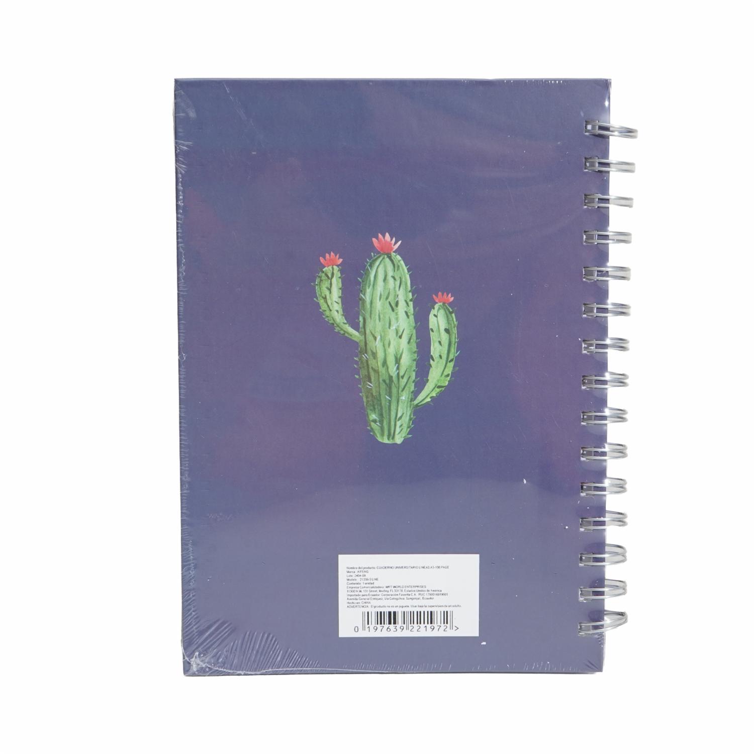 Cuaderno Universitario Líneas A5 AIFENG 100 Hojas - Imagen 2