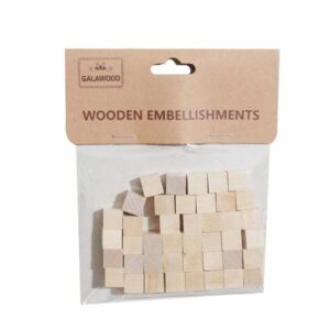 Cubos De Madera Para Manualidades BABY CRAFT 42 Piezas