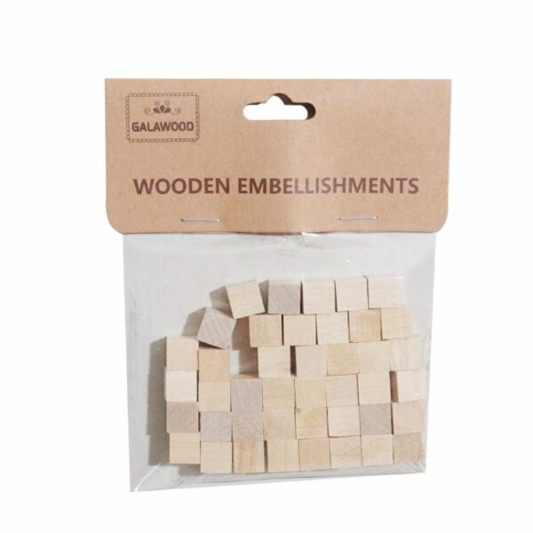 Cubos De Madera Para Manualidades BABY CRAFT 42 Piezas