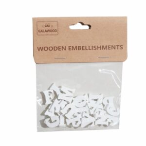 Letras De Madera Didácticas BABY CRAFT 26 Piezas