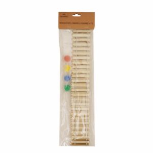 Reja De Madera Colores Para Manualidades BABY CRAFT 7 Piezas
