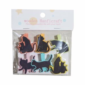 Gatos De Madera Para Manualidades De Colores BABY CRAFT 1 Pieza