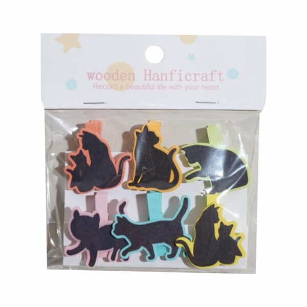 Gatos De Madera Para Manualidades De Colores BABY CRAFT 1 Pieza