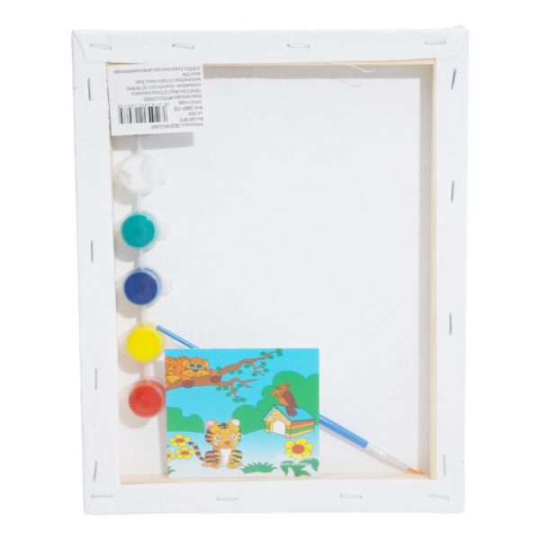 Set Lienzo Con Pincel Y Acuarelas BABY CRAFT - Imagen 2