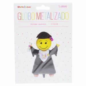 Globo Metalizado Graduación UNIFELICIDAD 91 Cm X 62 Cm