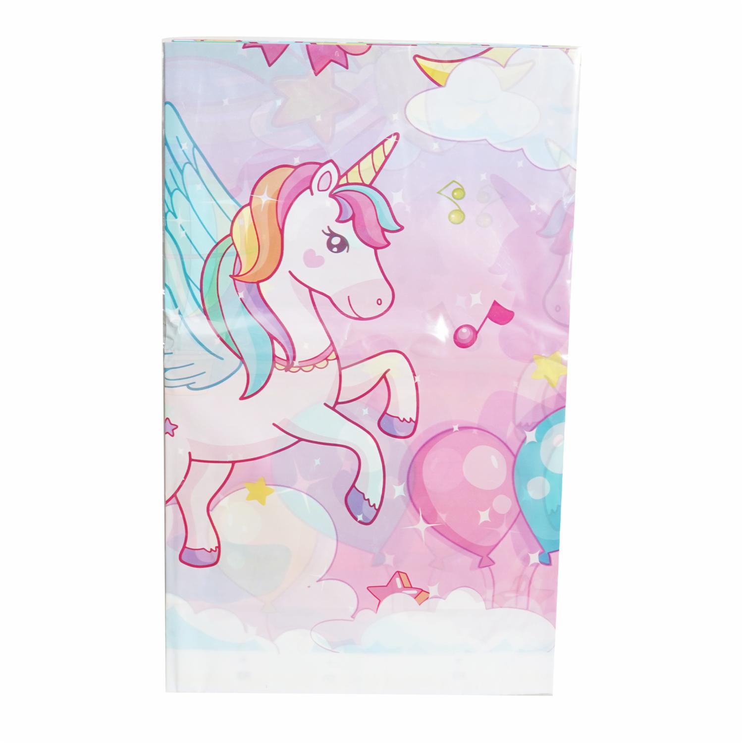 Set De Platos Servilletas Vasos Y Cubiertos Unicornio Rosado UNIFELICIDAD 16 Uds