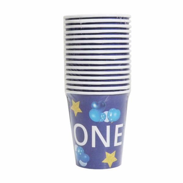 Set De Platos Servilletas Vasos Y Cubiertos Feliz Cumpleaños UNIFELICIDAD 16 Uds - Imagen 6