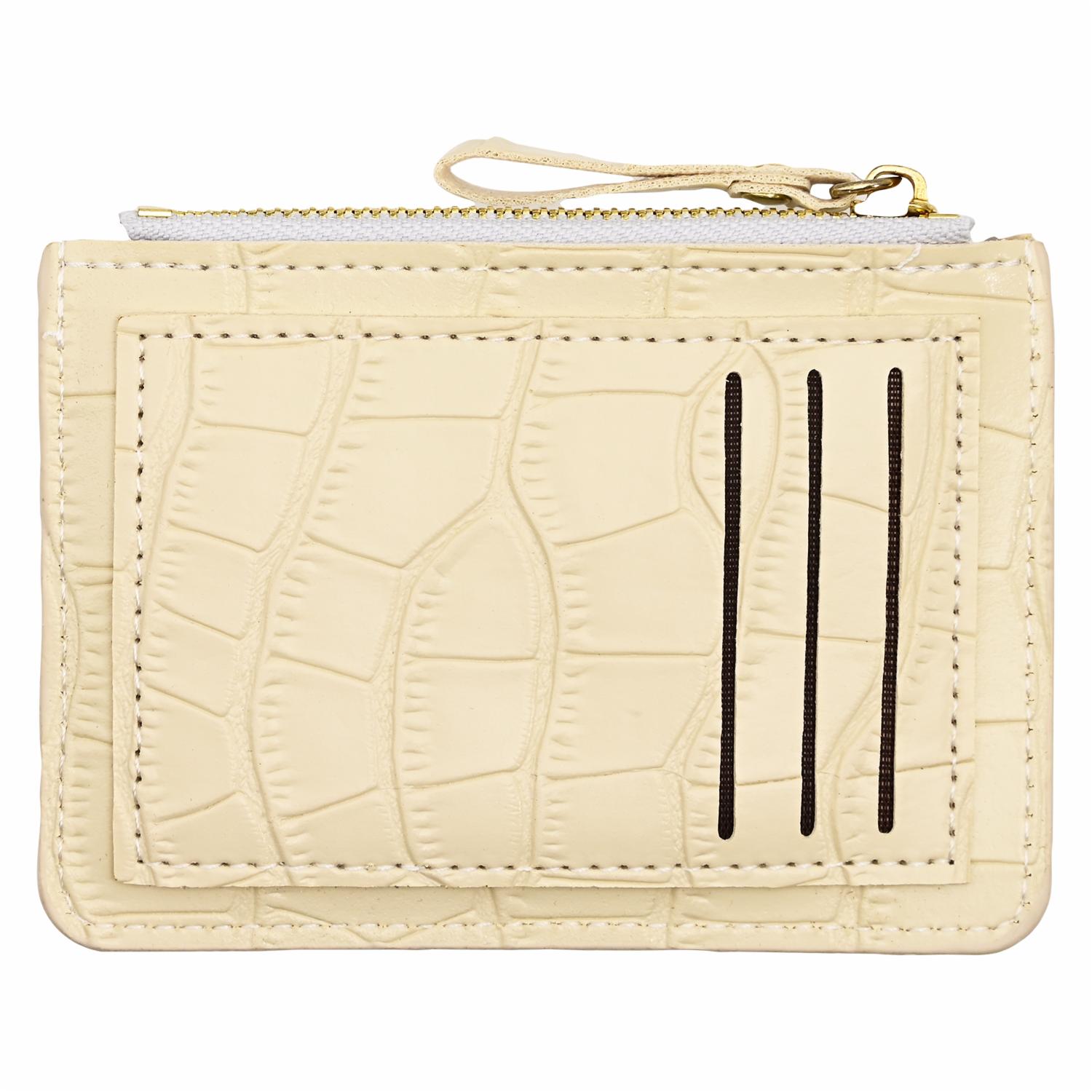 Monedero Tarjetas Textura PULSE Beige