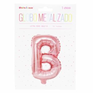 Globo Metalizado Rose Gold B UNIFELICIDAD 16"