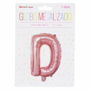 Globo Metalizado Rose Gold D UNIFELICIDAD 16"