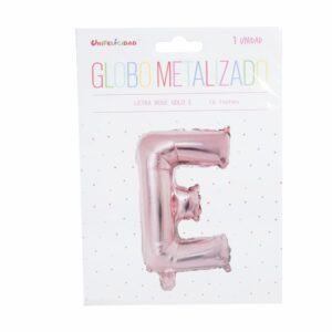 Globo Metalizado Rose Gold E UNIFELICIDAD 16"