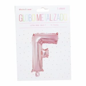 Globo Metalizado Rose Gold F UNIFELICIDAD 16"