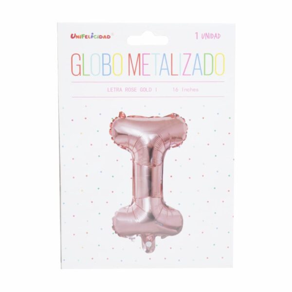 Globo Metalizado Rose Gold I UNIFELICIDAD 16"