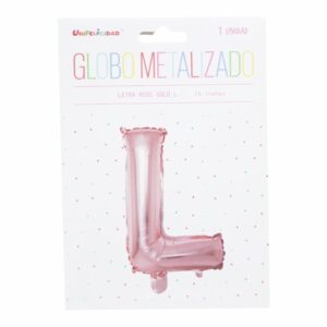 Globo Metalizado Rose Gold L UNIFELICIDAD 16"