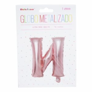 Globo Metalizado Rose Gold N UNIFELICIDAD 16"