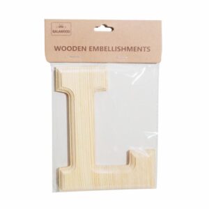 Letra De Madera L BABY CRAFT 15X 6 Cm