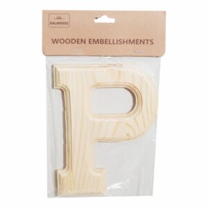 Letra De Madera P BABY CRAFT 15X 6 Cm