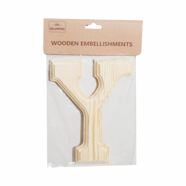 Letra De Madera Y BABY CRAFT 15X 6 Cm