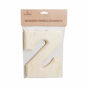 Letra De Madera Z BABY CRAFT 15X 6 Cm