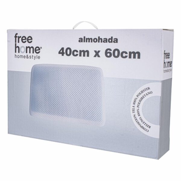 Almohada Memory Foam Cool Gel Jacquard FREE HOME 60X40 Cm - Imagen 3