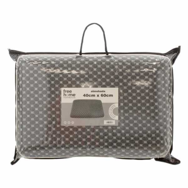Almohada Memory Foam Gris Jacquard FREE HOME 60X40 Cm