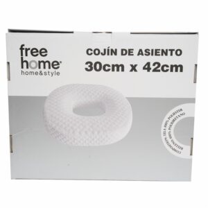 Cojín De Asiento Dona Doble FREE HOME 40X32 Cm
