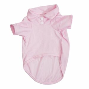 Polo Para Perro Rosado DONG KEN LE QU Talla Grande