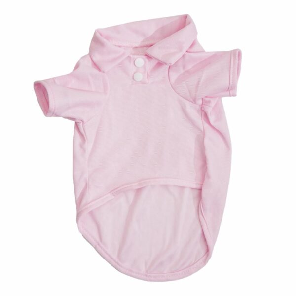 Polo Para Perro Rosado DONG KEN LE QU Talla Grande