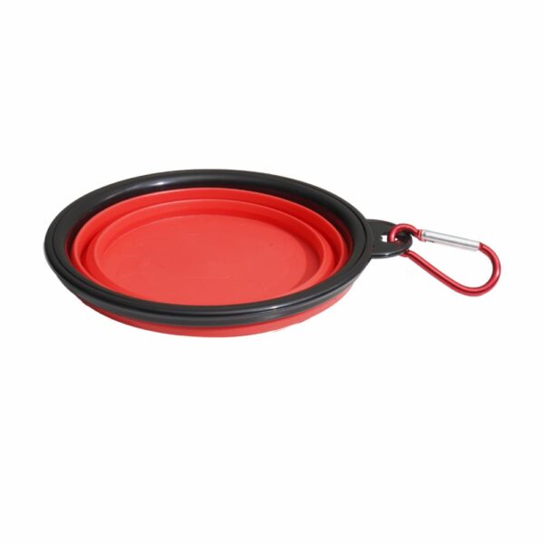 Plato Para Perro Simple Colapsable LAO YOU SHI YE 1 Pieza - Imagen 2