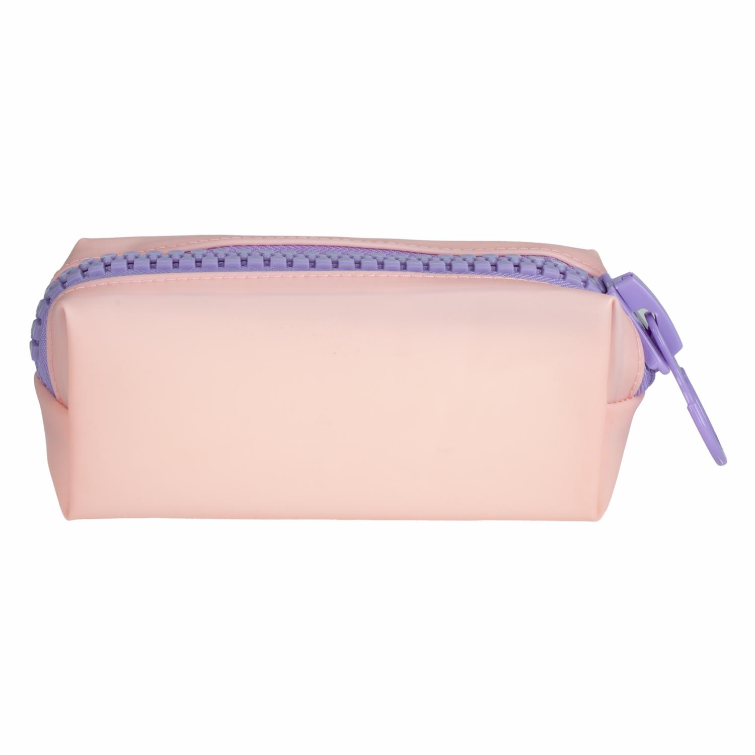 Cartuchera Cierre Grueso NINGBO KINGYA Rosado - Imagen 2