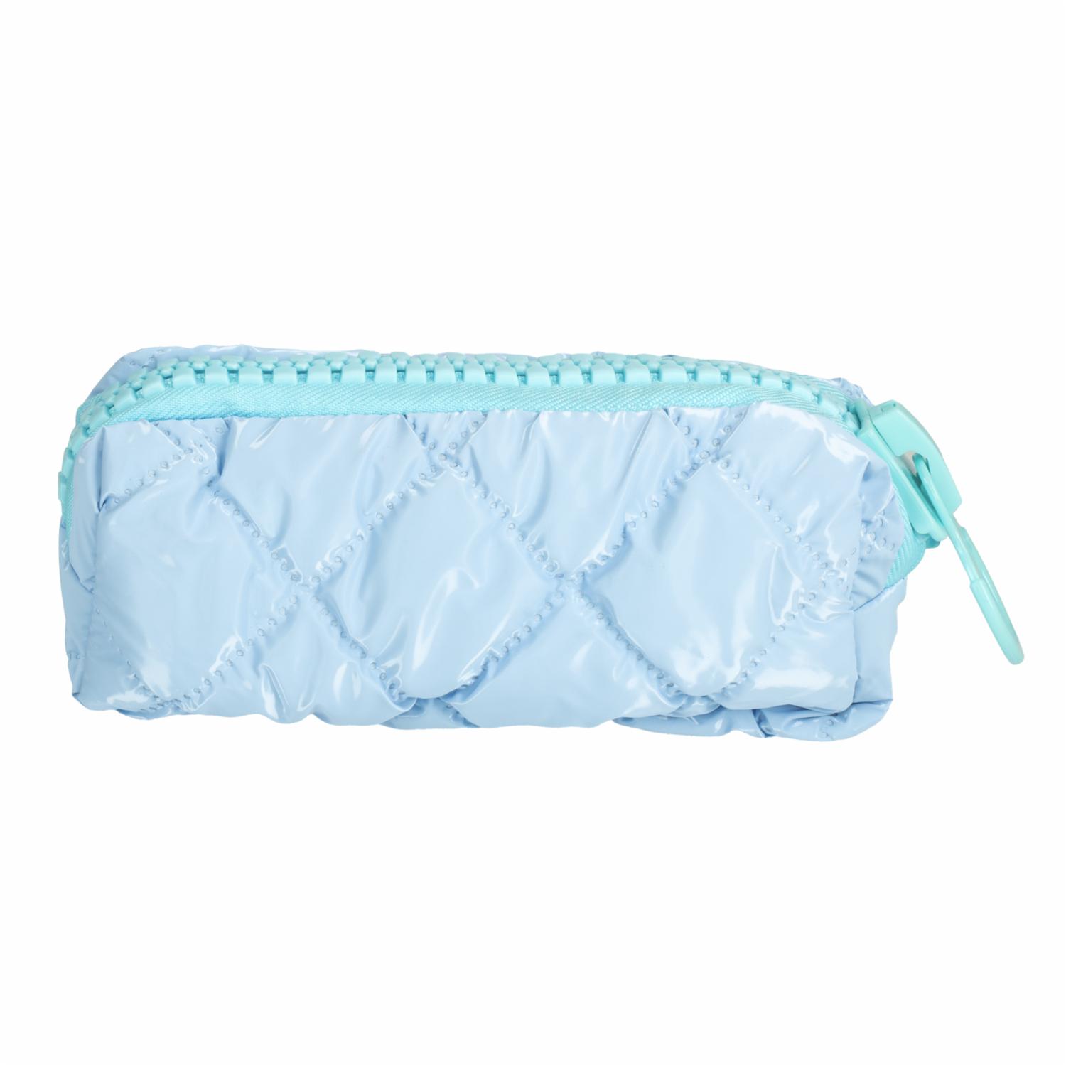 Cartuchera Acolchado NINGBO KINGYA Celeste - Imagen 2