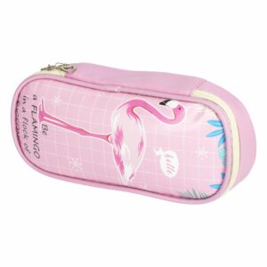 Cartuchera Flamingos NINGBO KINGYA Rosado