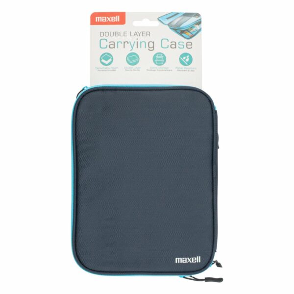 Estuche Organizador Doble Lado Para Tenología MAXELL Desmontable - Imagen 4