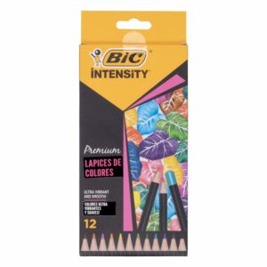 Lápices De Colores Intensity BIC 12 Piezas