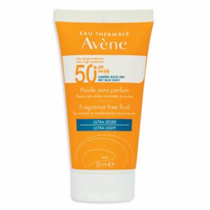 Protector Solar Fluido Sin Perfume Ultra Ligero SPF 50+ AVÈNE 50 Ml