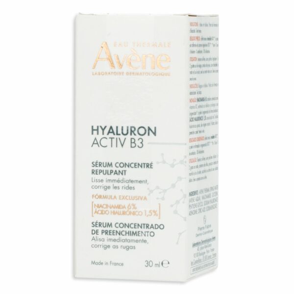 Sérum Facial Hyaluron Activ B3 Concentrado Rellenador AVÈNE 30 Ml - Imagen 3