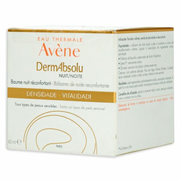 Crema Facial Derm Absolu Bálsamo Calmante De Noche AVÈNE 40 Ml - Imagen 3