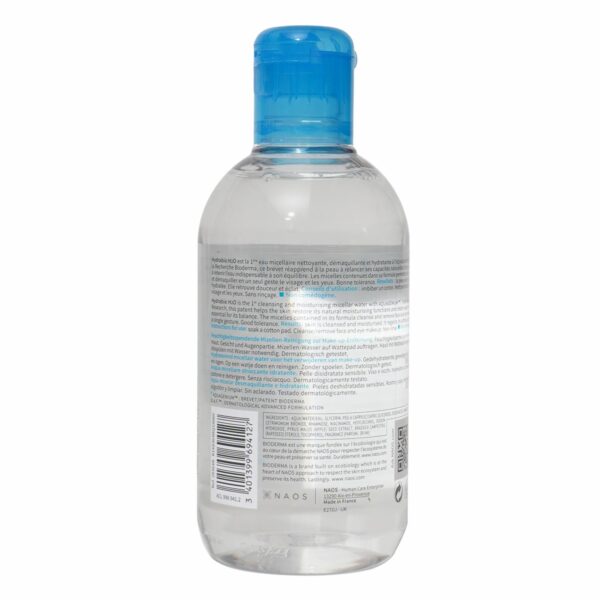 Agua Micellar Desmaquillante Hidratante Hydrabio H20 BIODERMA 250 Ml - Imagen 2
