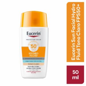 Protector Solar Hydro Fluid Textura Ultra Ligera Tono Claro EUCERIN 50 Ml