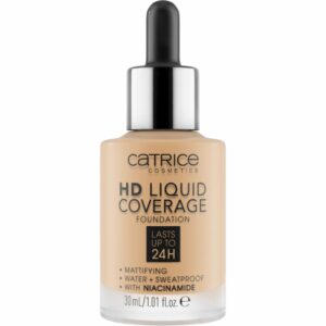 Base De Maquillaje Hd Liquid Coverage Fundation CATRICE
