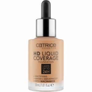 Base De Maquillaje Hd Liquid Coverage Fundation CATRICE