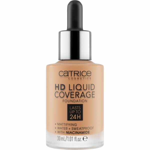 Base De Maquillaje Hd Liquid Coverage Fundation CATRICE