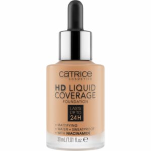 Base De Maquillaje Hd Liquid Coverage Fundation CATRICE