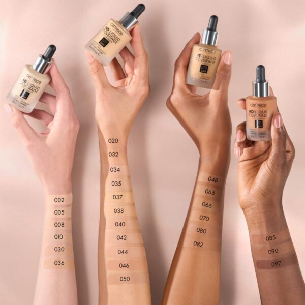 Base De Maquillaje Hd Liquid Coverage Fundation CATRICE - Imagen 3